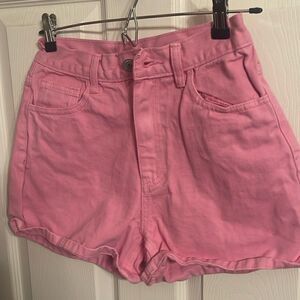 NWOT J.Galt Shorts Pink size small pink